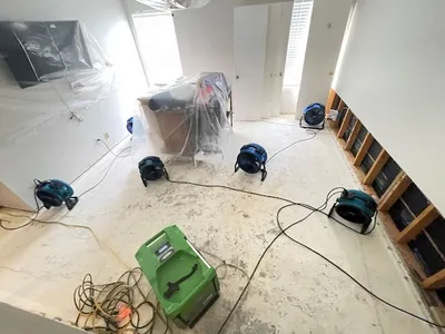 Before – Category 3 toilet backup contamination